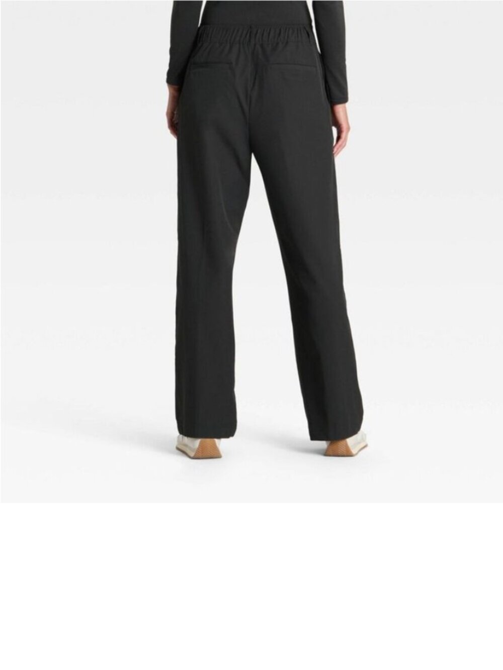 All In Motion Womens Woven High-Rise Trouser Pants Black XS Athletic Fit NWT - Picture 2 of 3
